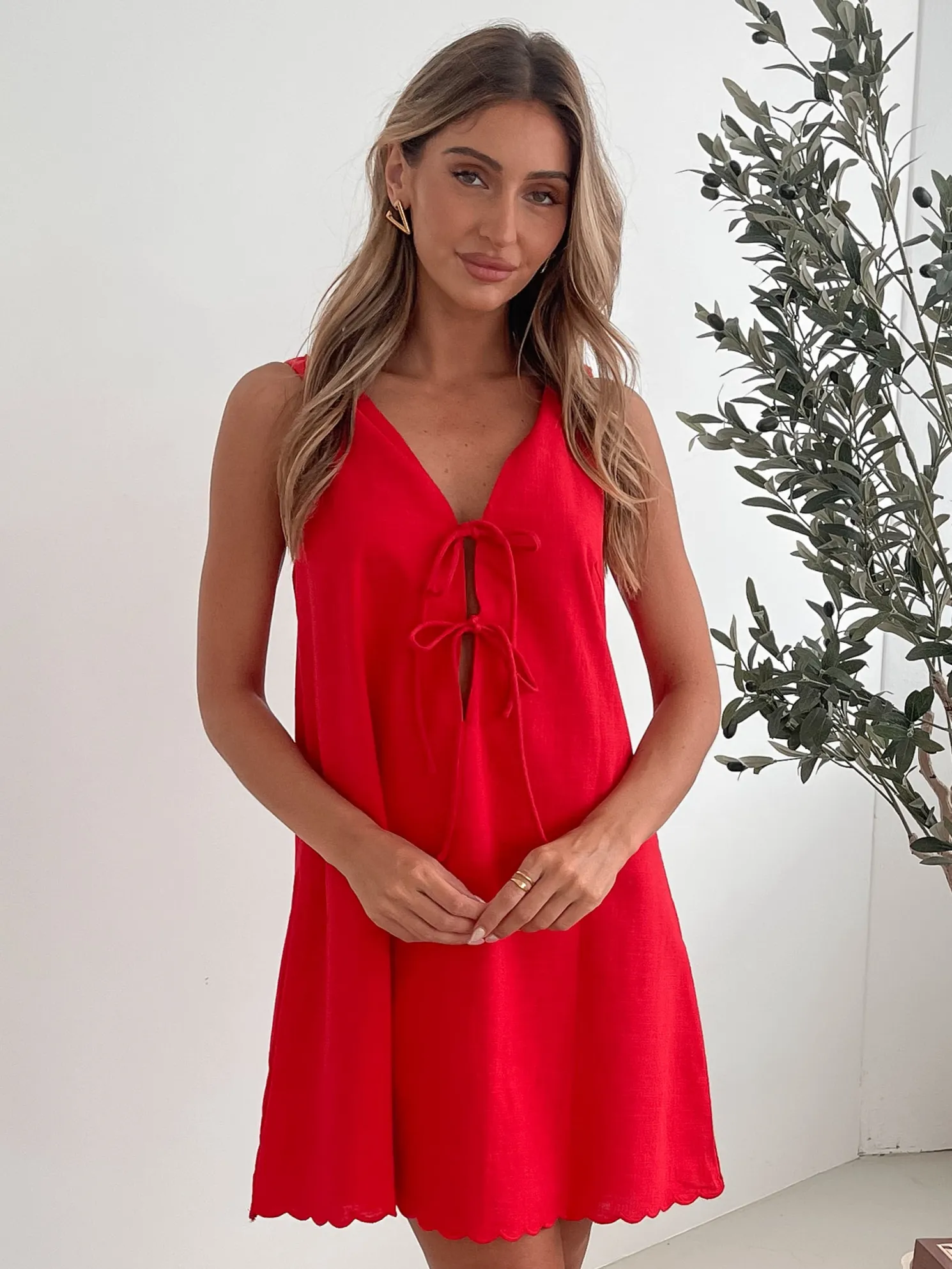 Alexey Dress - Red
