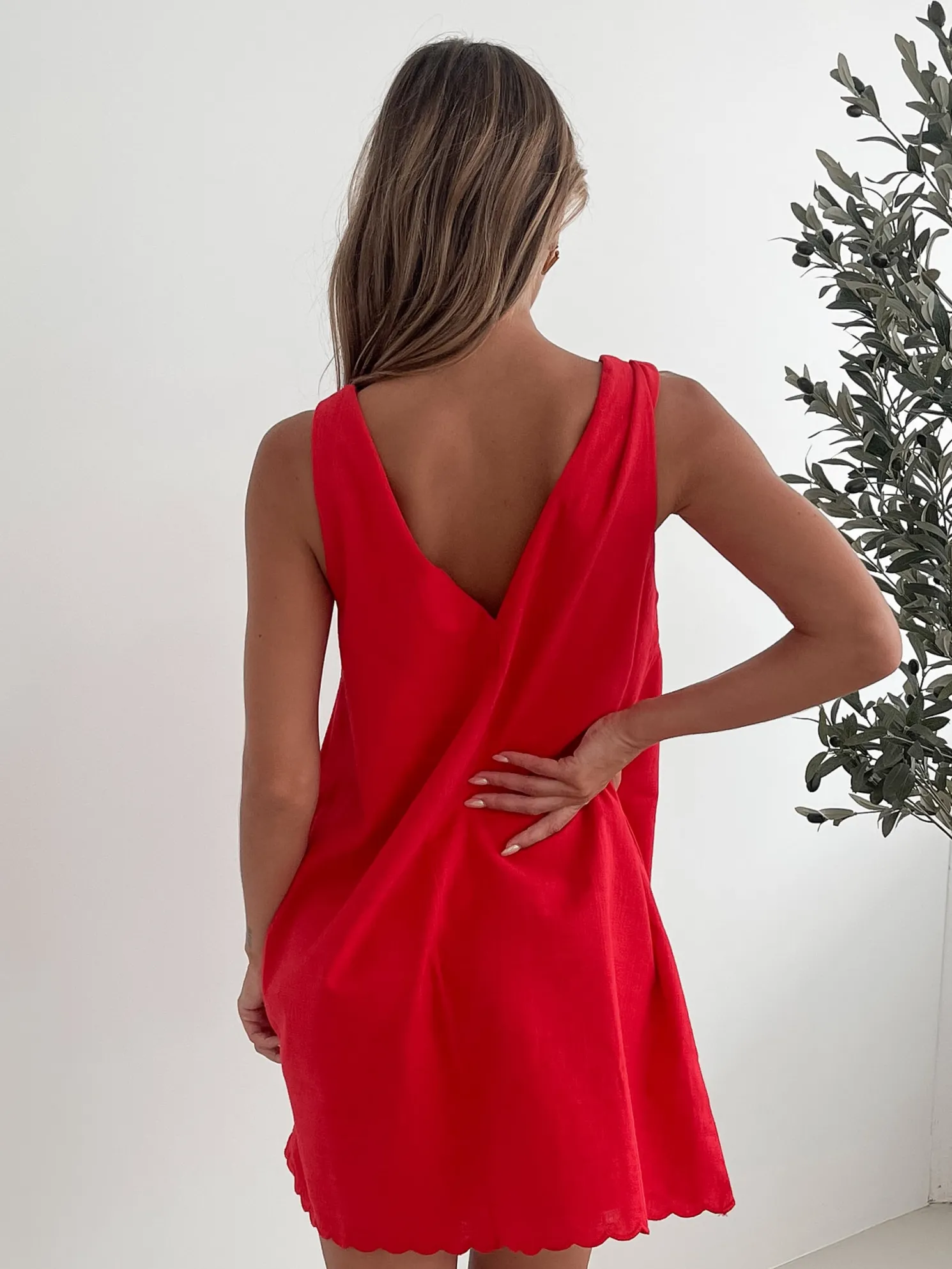 Alexey Dress - Red
