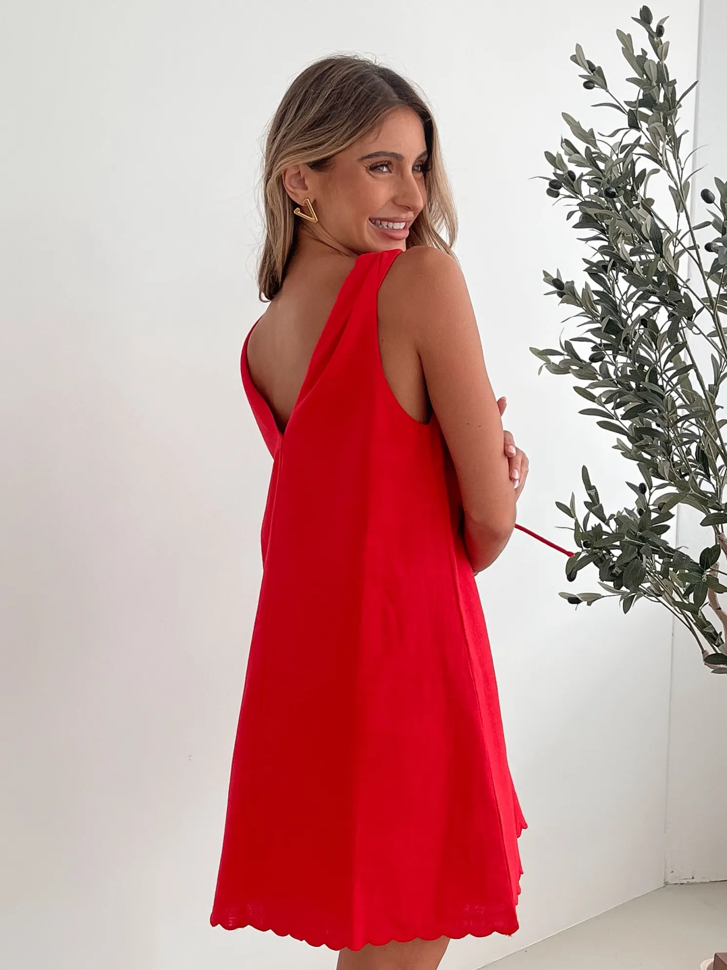 Alexey Dress - Red