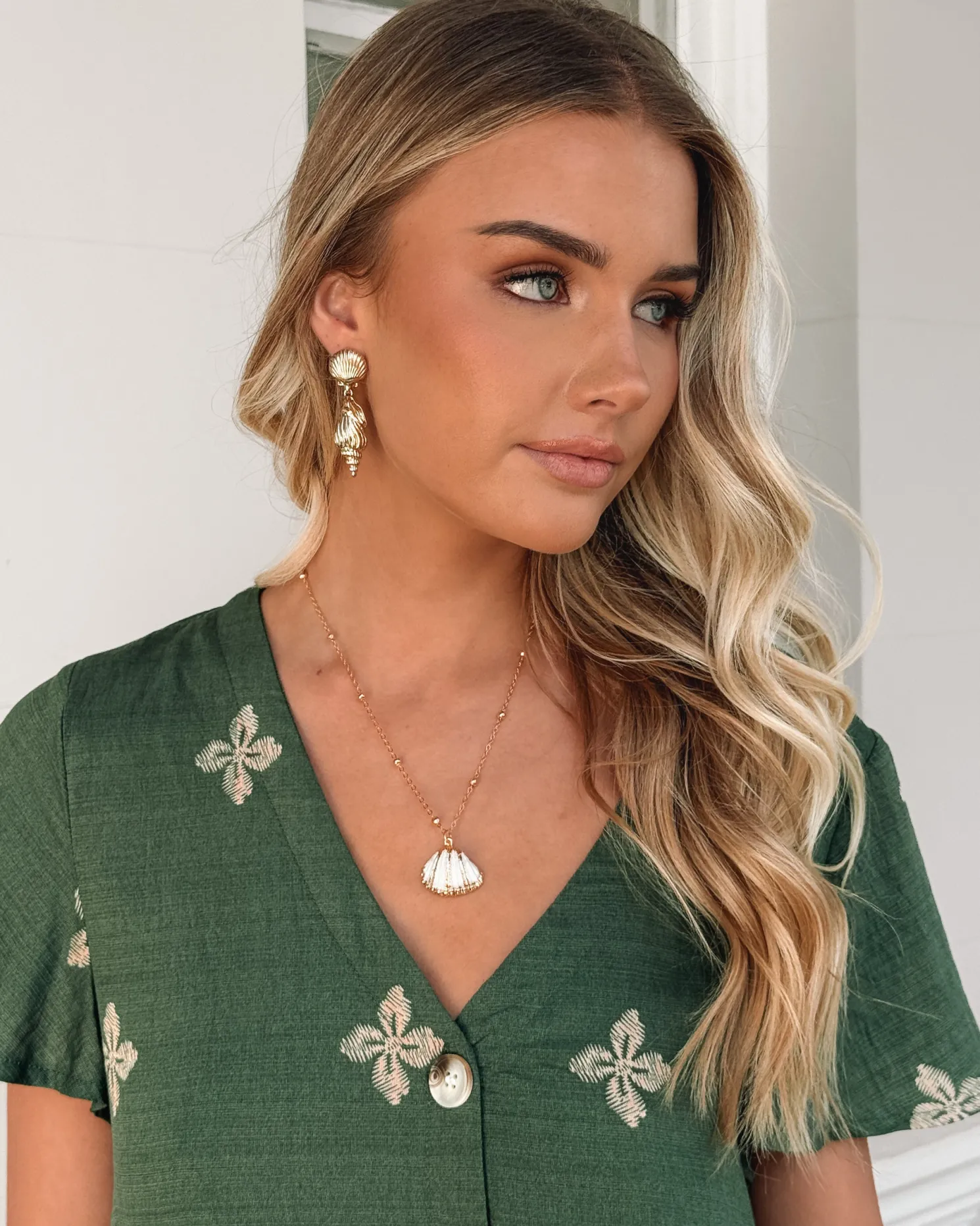 Antlia Earrings - Gold