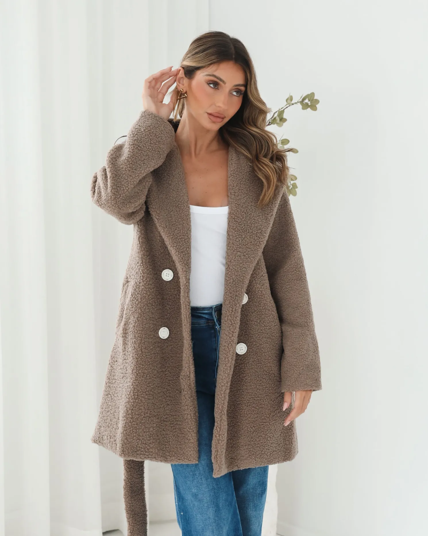Brienna Jacket - Taupe
