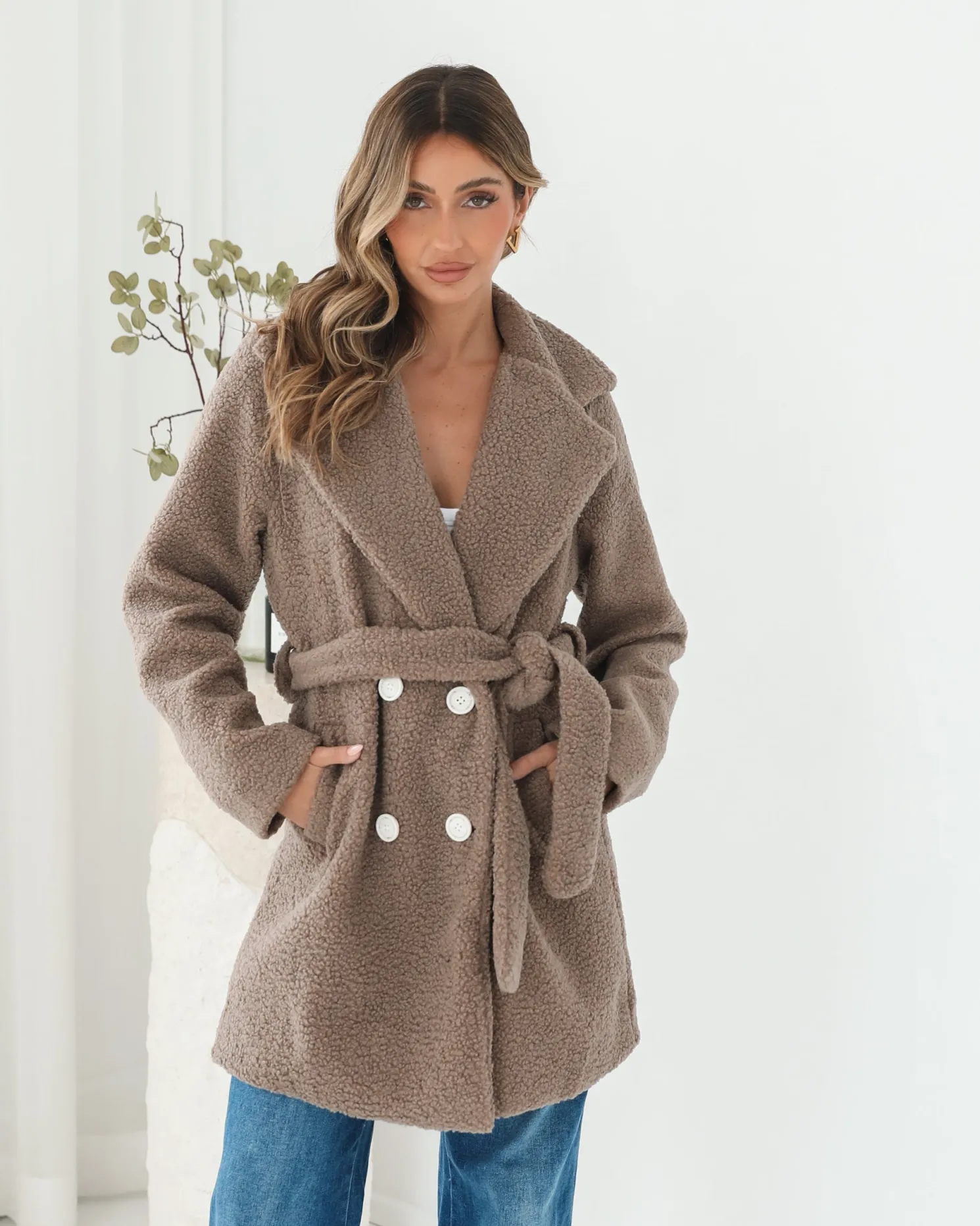 Brienna Jacket - Taupe