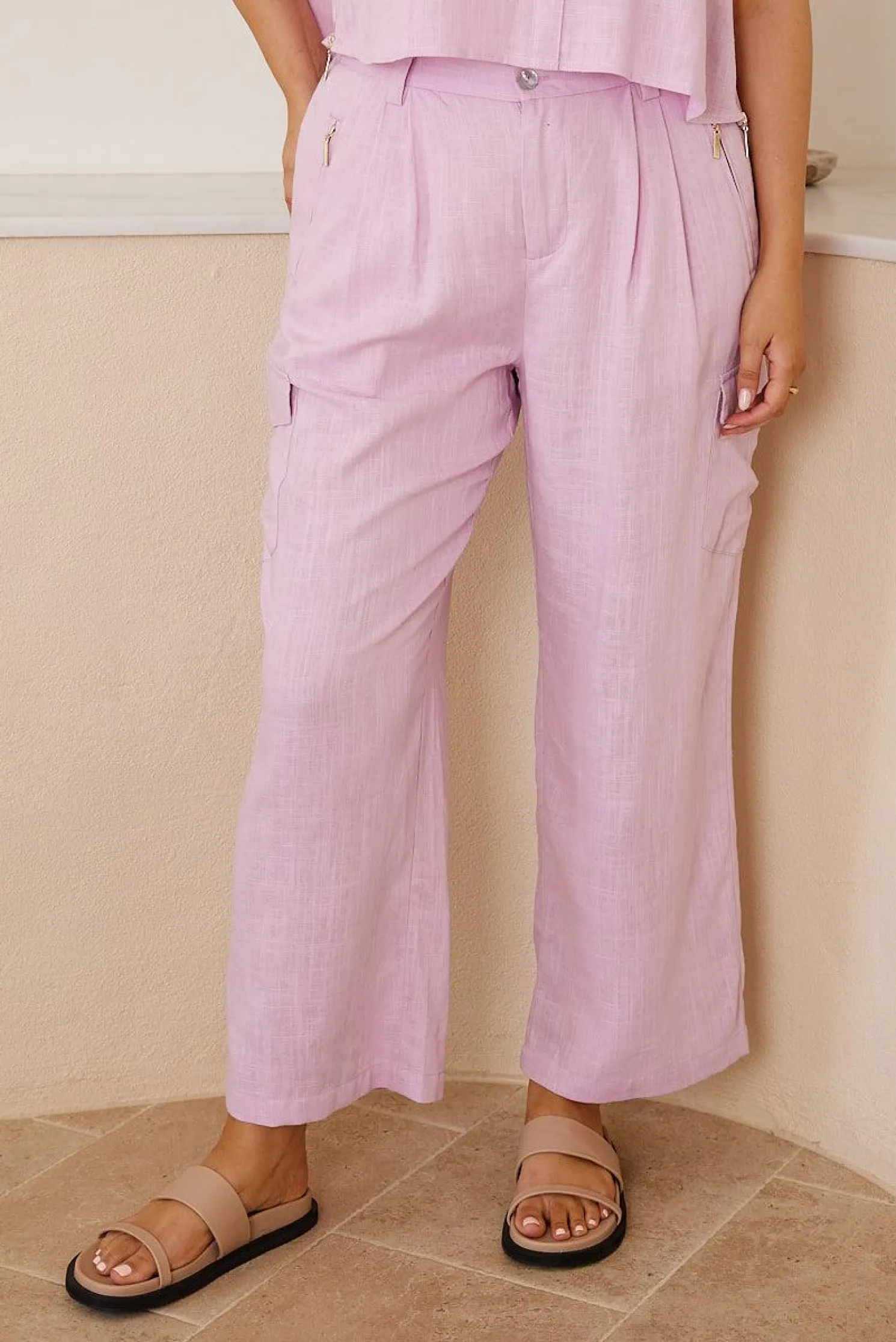 Casandra Pants - Lilac