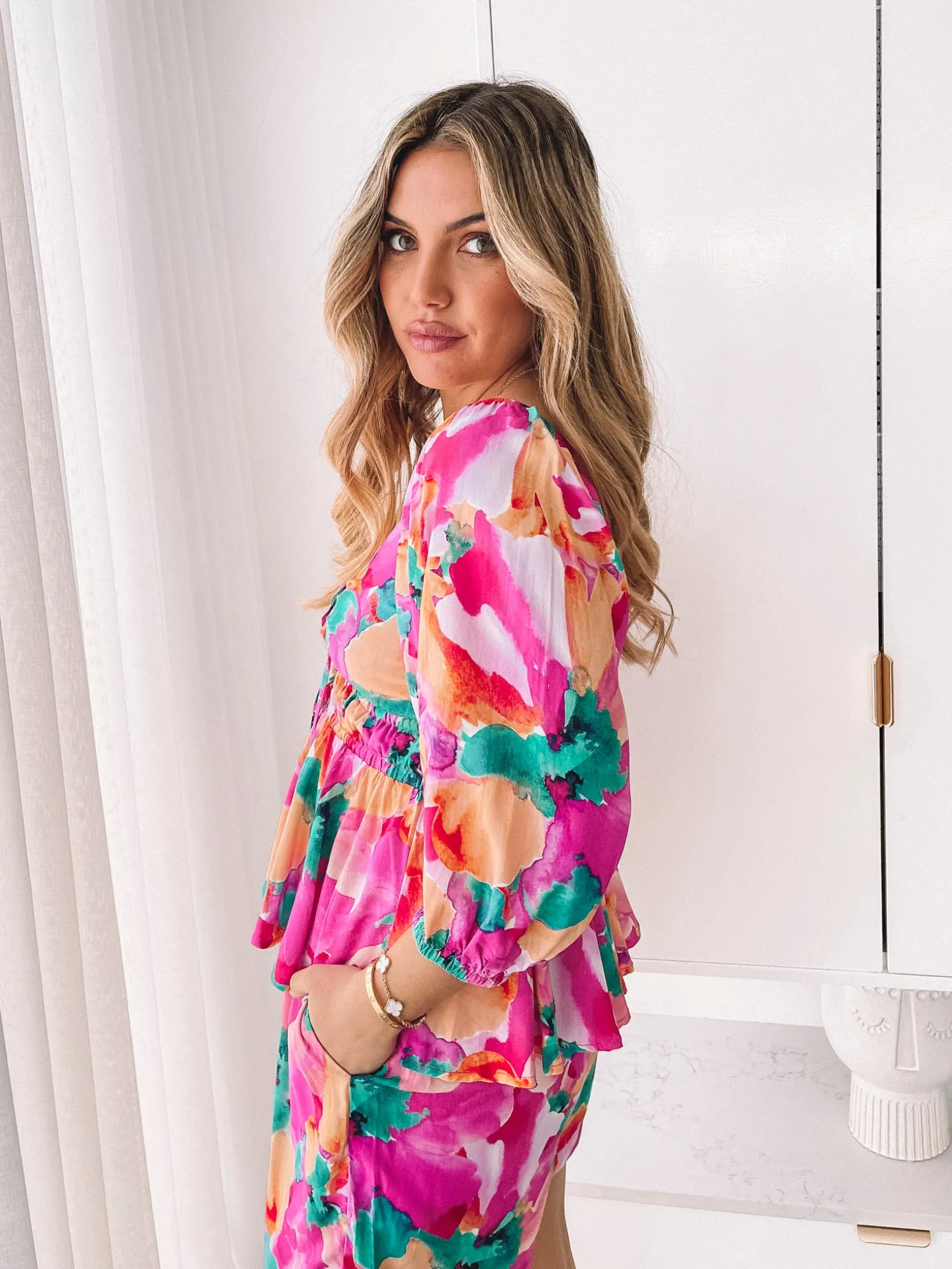 Conley Top - Pink Fiesta