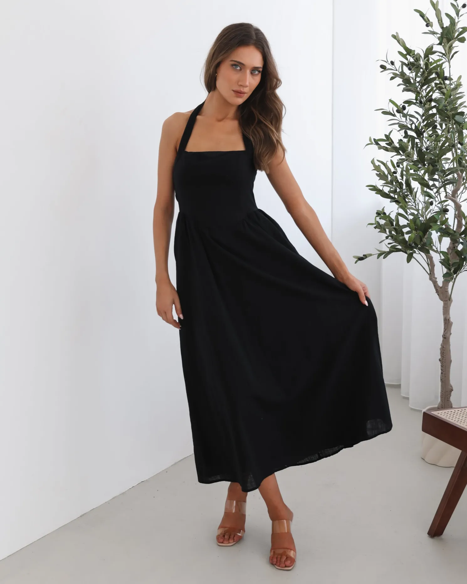Ensina Dress - Black