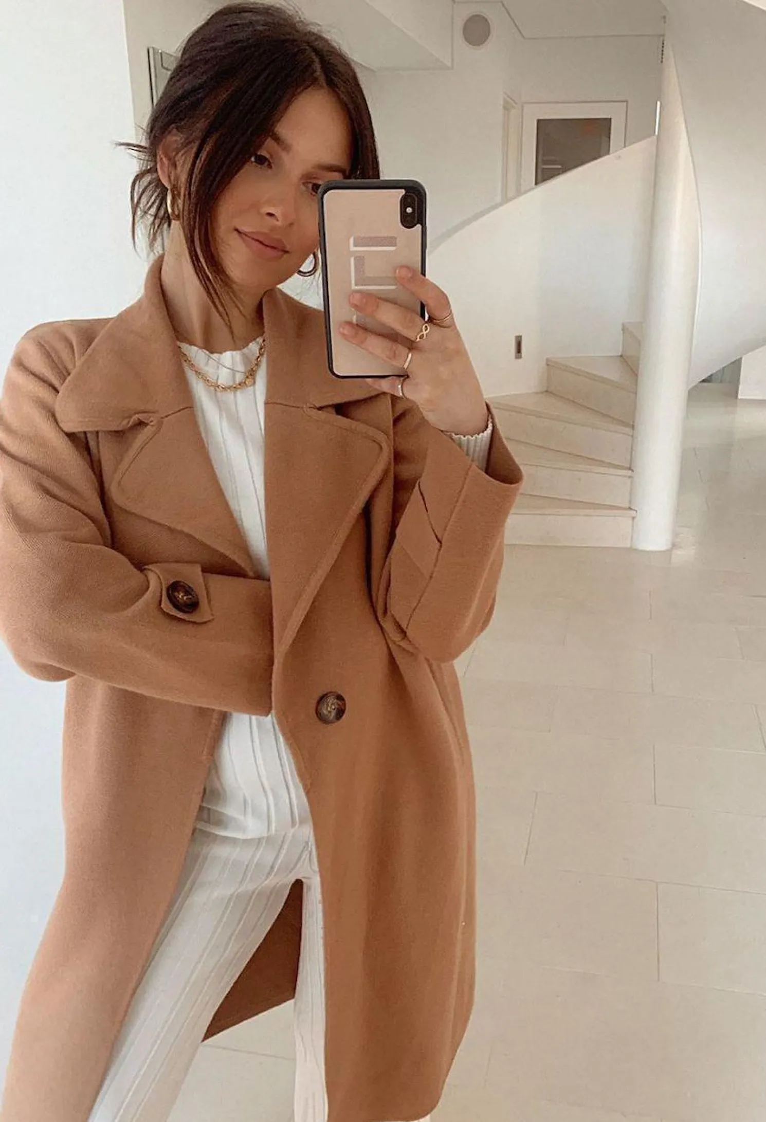 Fireplace Coat - Camel