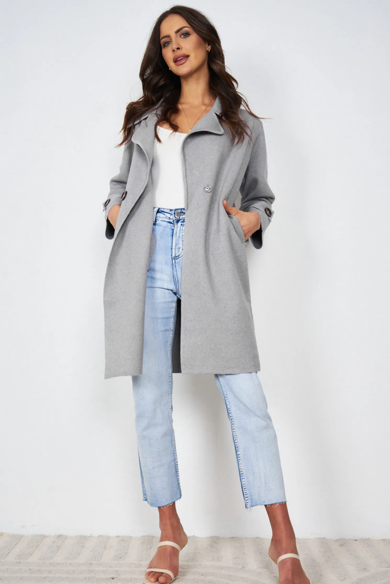 Fireplace Coat - Grey