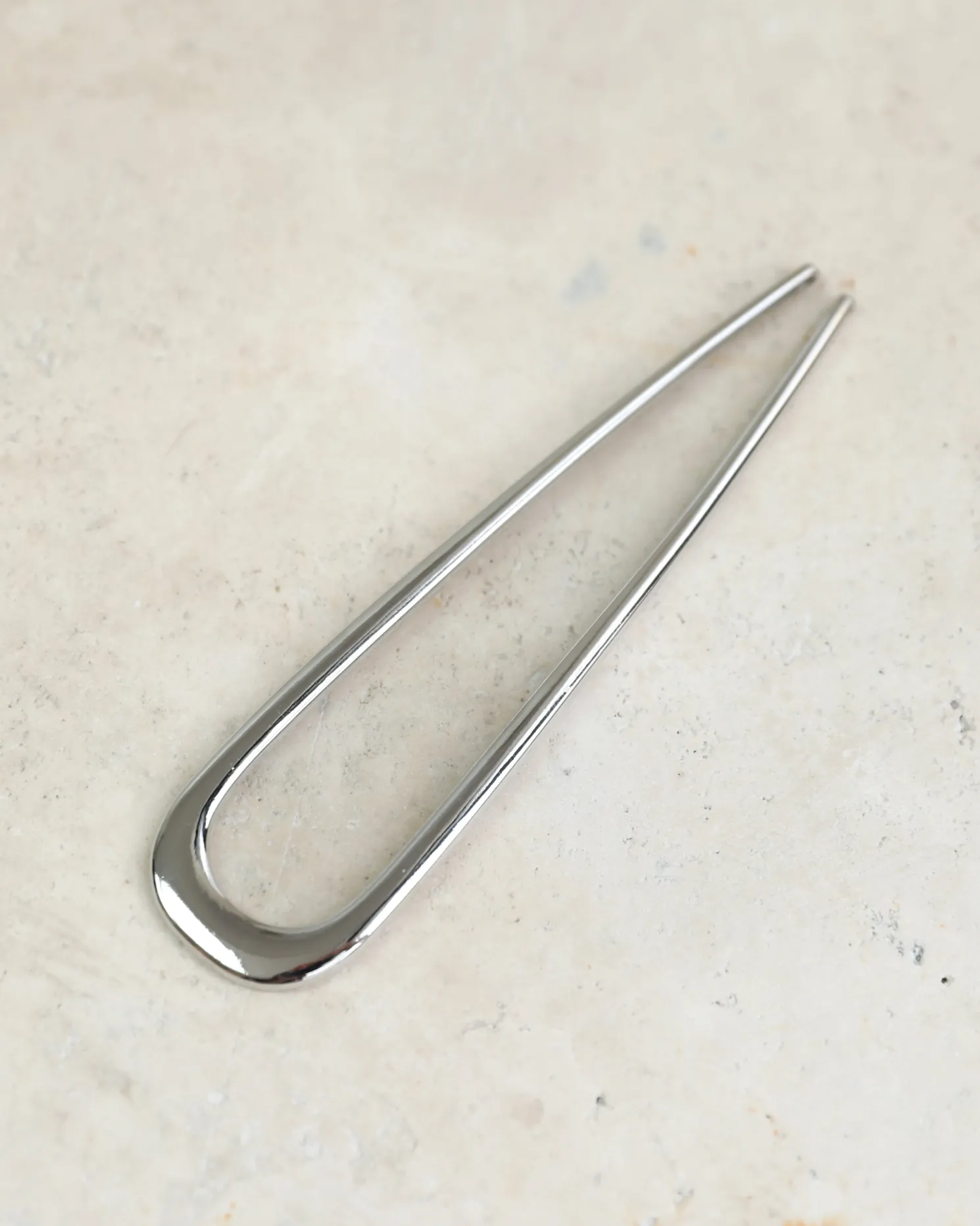 Hashi Hair Pin - Silver