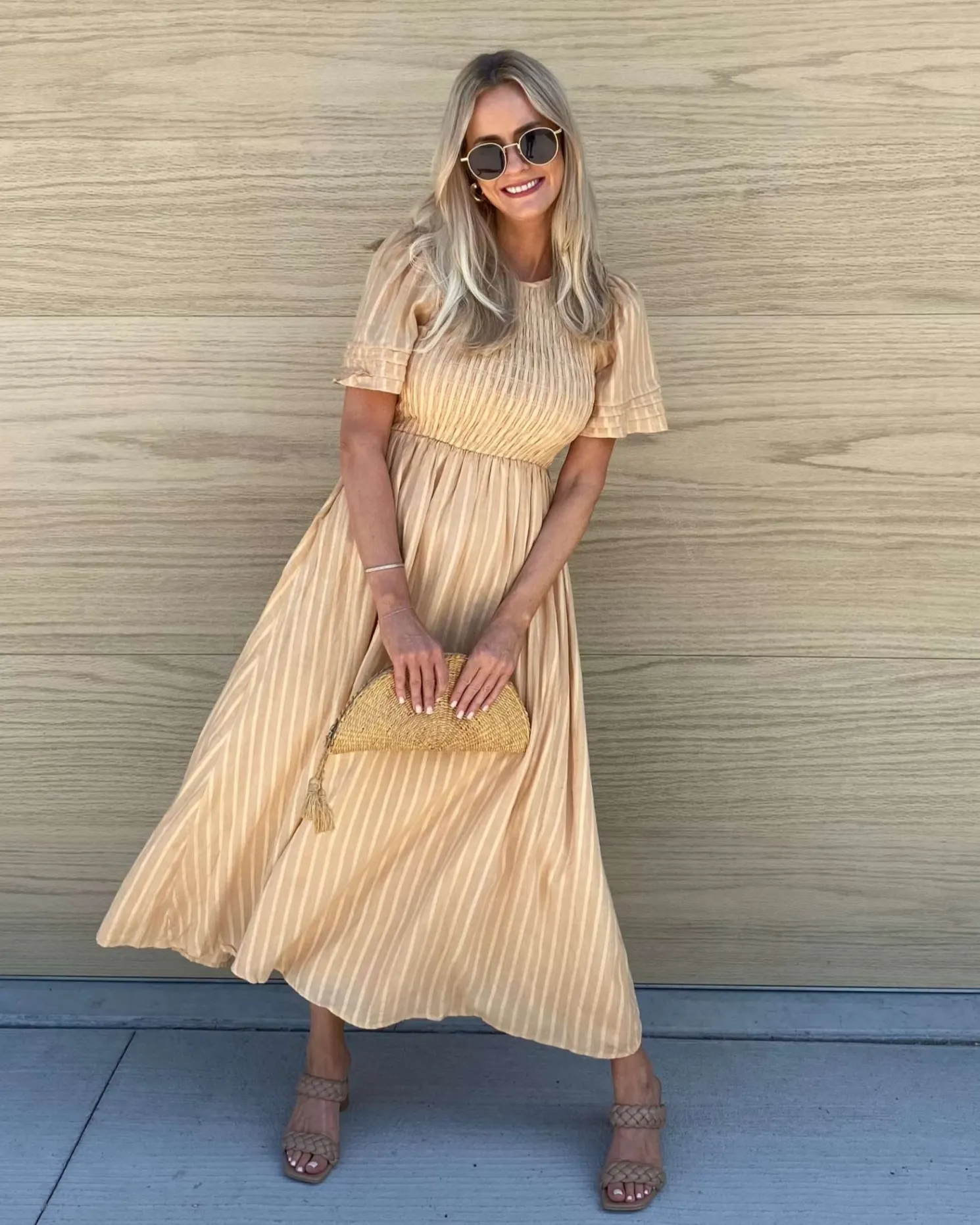 Iolana Dress - Beige