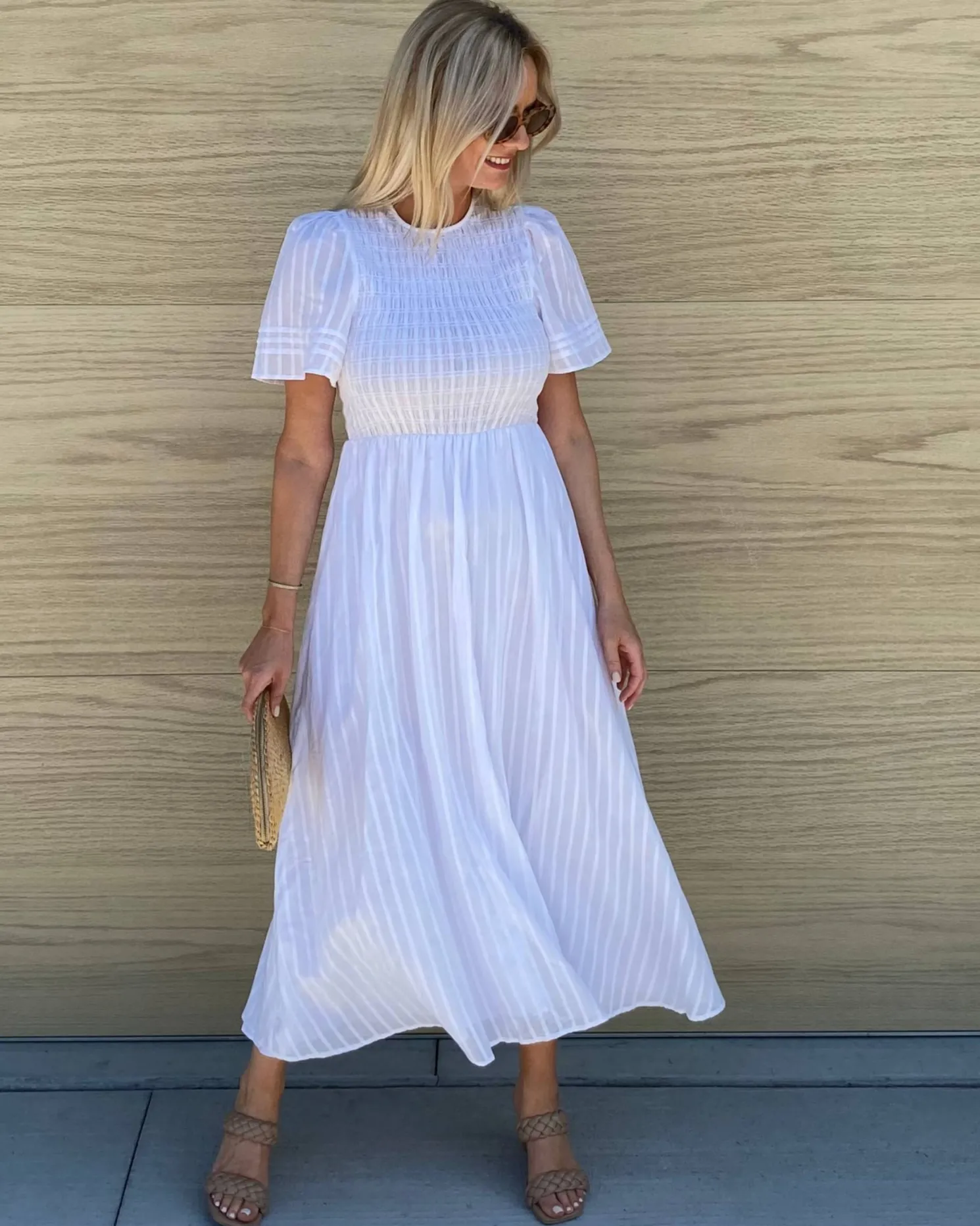 Iolana Dress - White