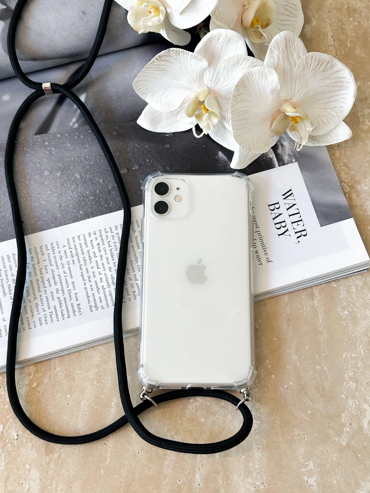 Iphone Case - Black Strap