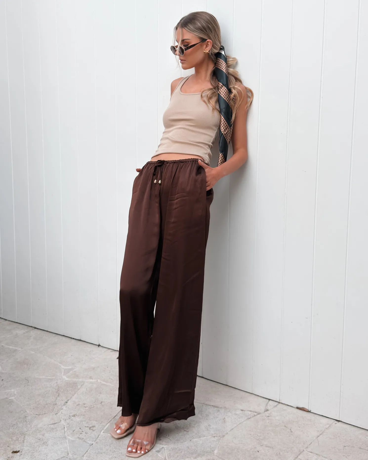 Selandra Pants - Brown