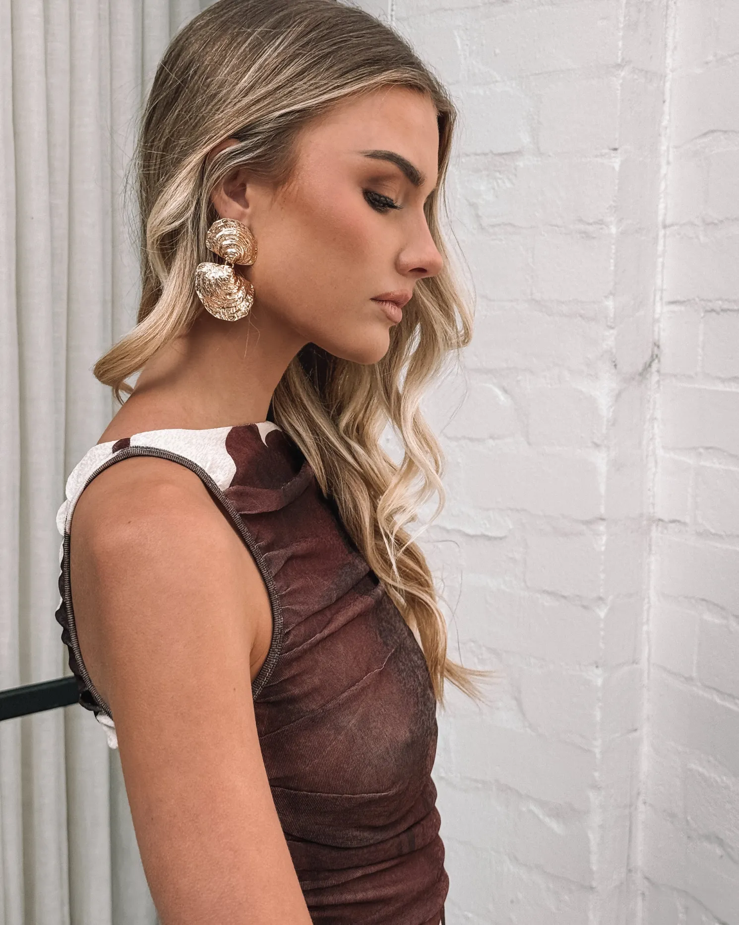 Sidra Earrings - Gold