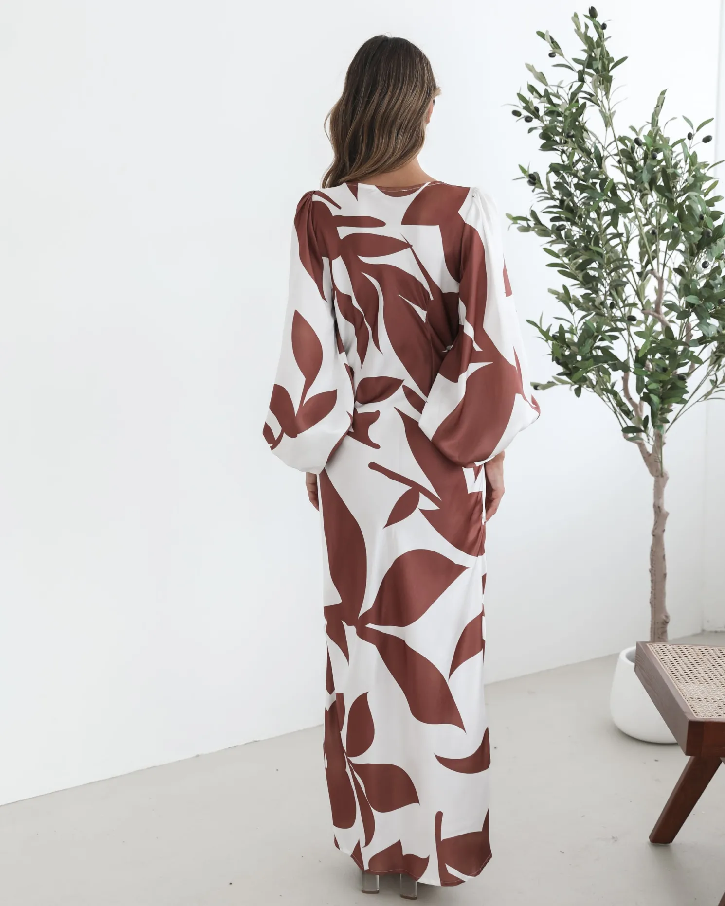 Surendra Dress - White Print