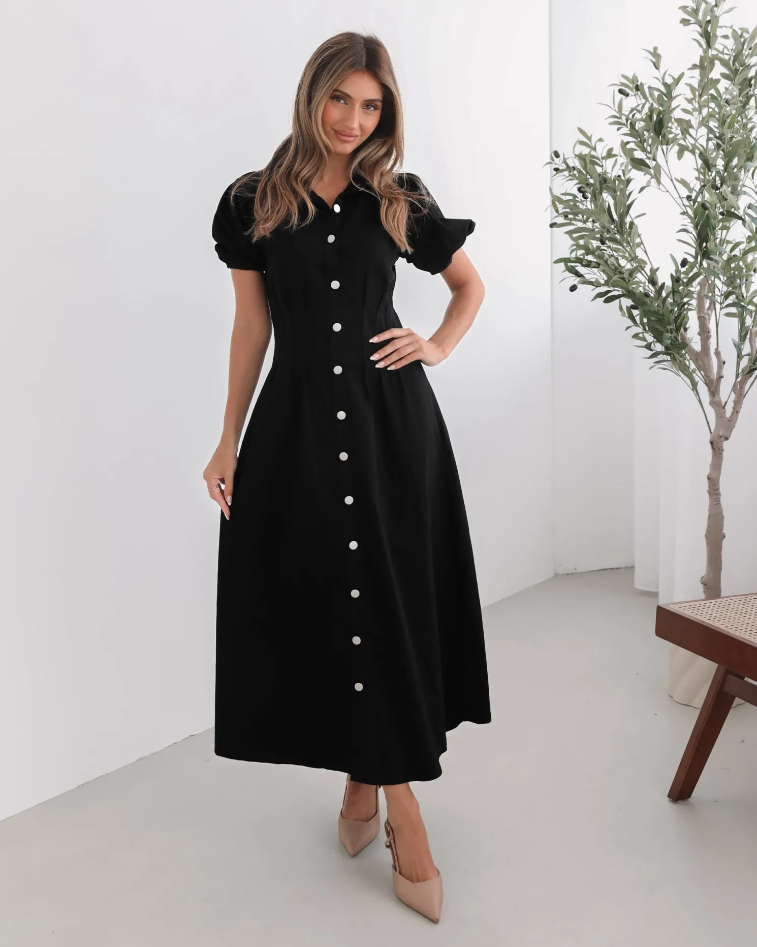 Zorina Dress - Black